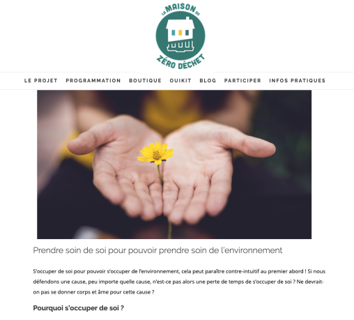 Visuel de l'article La Maison du Zéro Déchet.