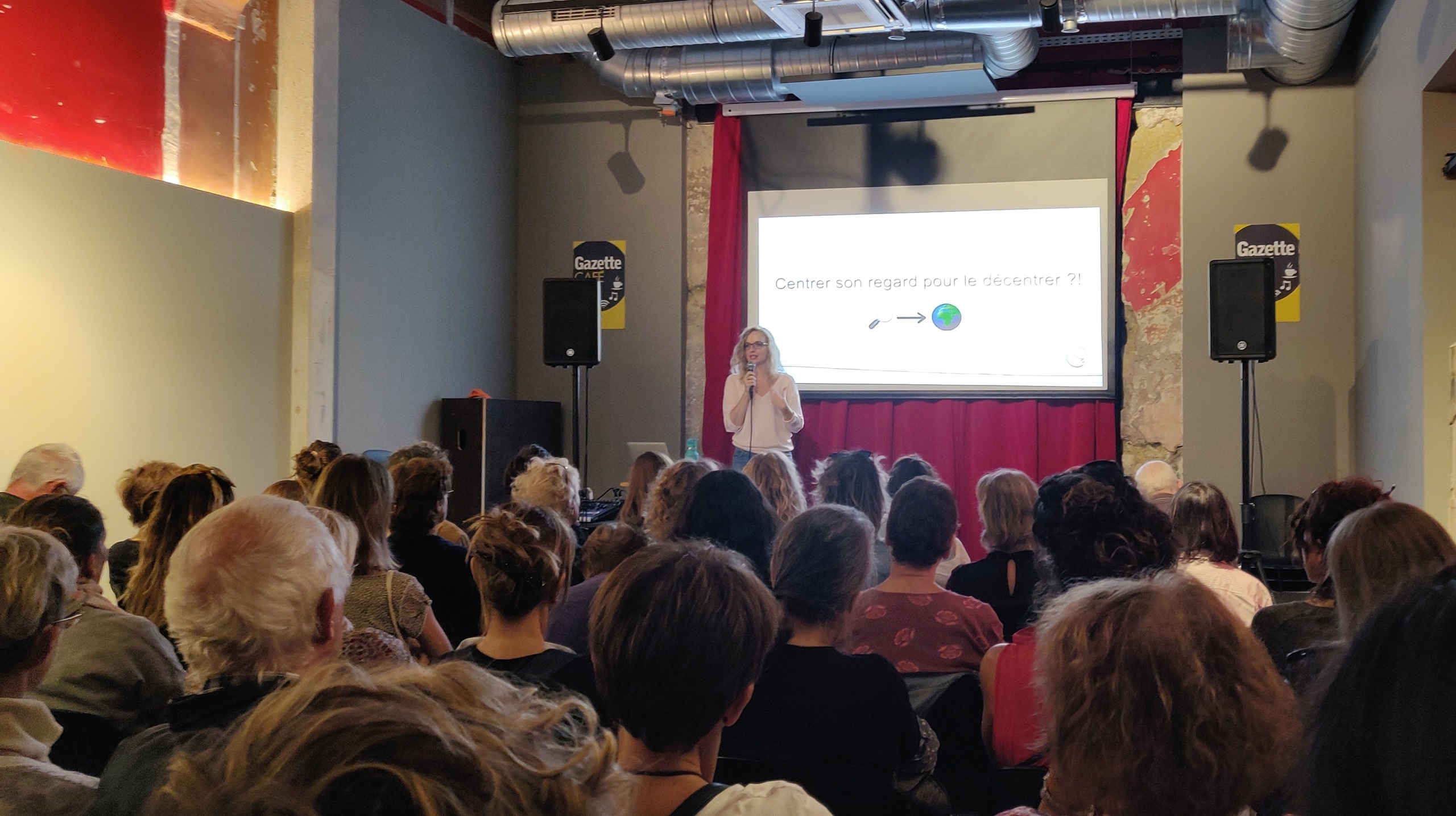 Conférence — Gazette Café, Montpellier.